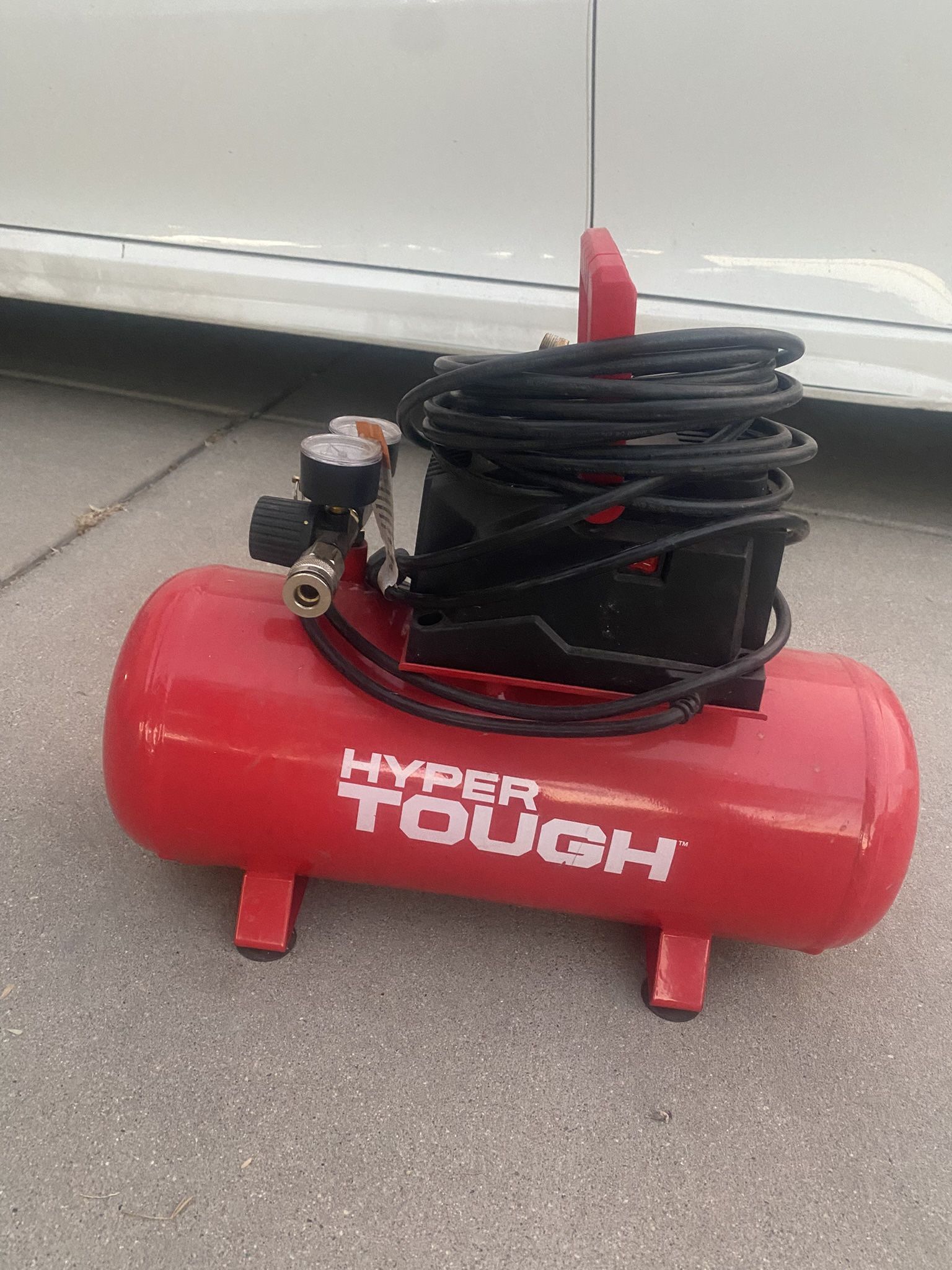 Hyper Tough Air Compressor 100 Psi Max 