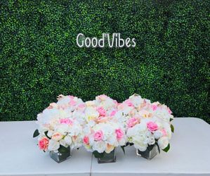 Pink & White Wedding/ Baby Shower/ Birthday/ Bridal Shower Floral Table Decor  (FOR $ALE)