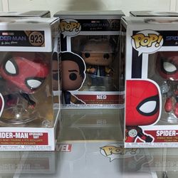 Spider-Man: No Way Home Funko POPs (5 Normal and 1 Jumbo) Unopened 