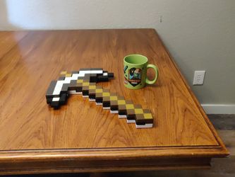 Minecraft Toy and Cup