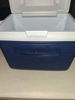 Rubbermaid Blue Hard Cooler