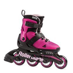 Youth Size 5-8, Rollerblade Microblade G, 4 Size Adjustable Kids Inline Skates