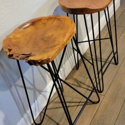 Live Edge MCM Bartsools