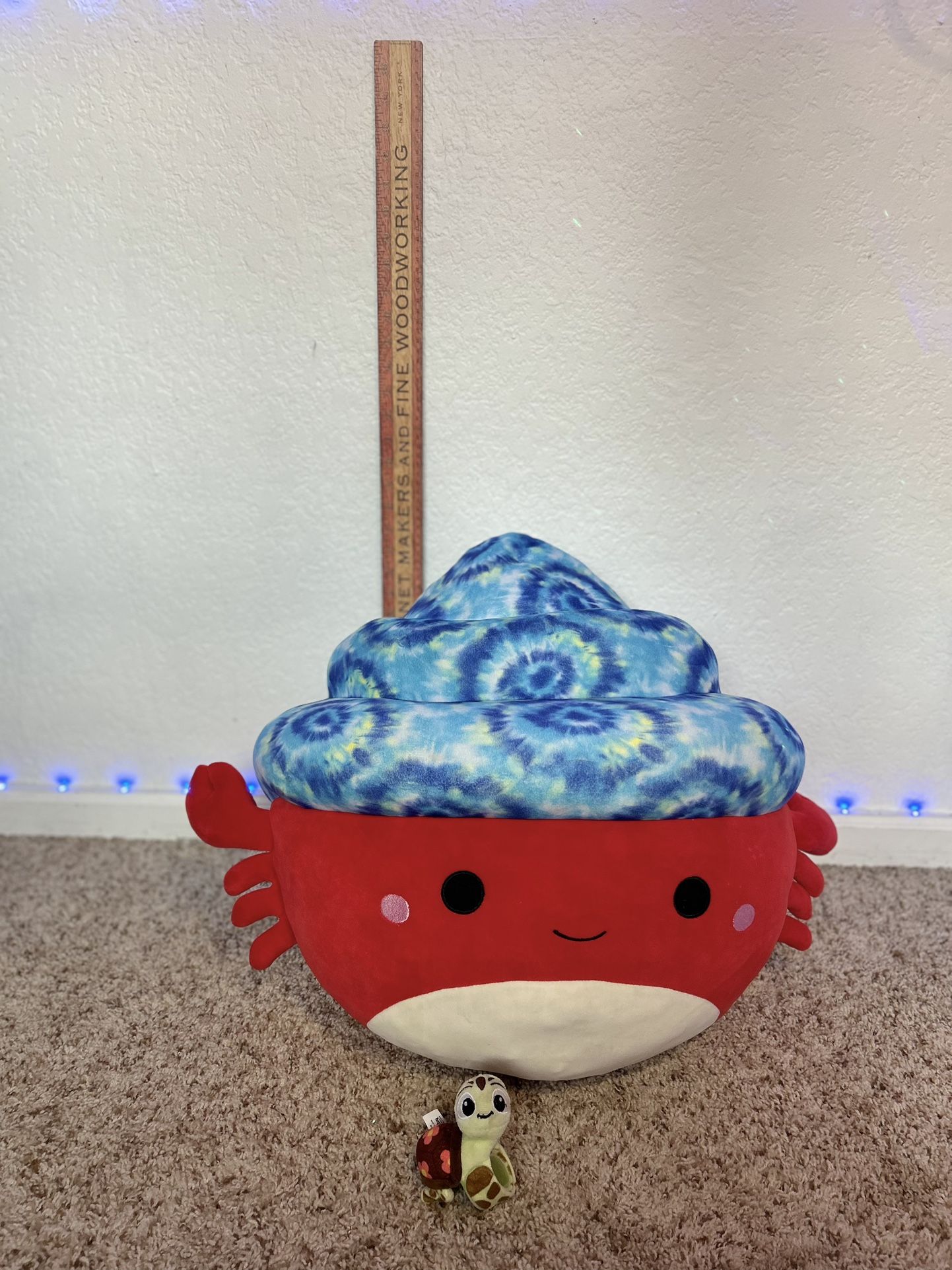 *GIANT - RARE* 30 in SquishMellow Indie Crab Plushie