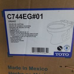 Toto Drake Toilet Bowl New
