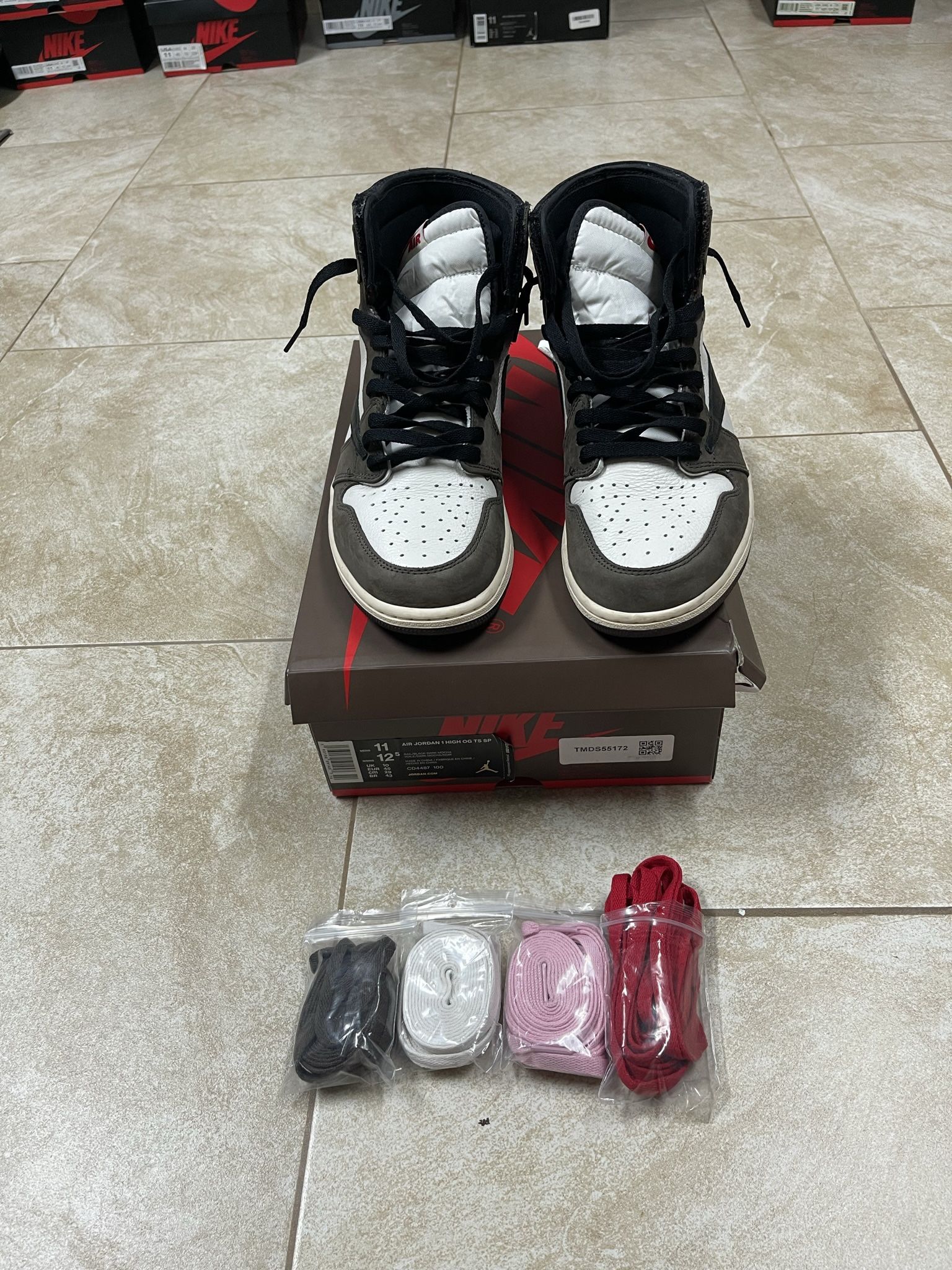 Travis Scott x Air Jordan 1 Retro High OG 'Mocha’ Size 11