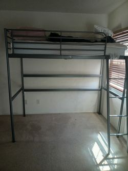 Loft bed.