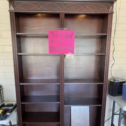 Solid Wood Shelving Unit