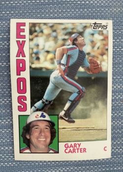 1984 Topps Super Gary Carter 