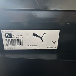 Puma RS Dreamer Size 9.5