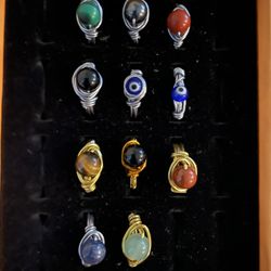 Wire Wrapped Rings 