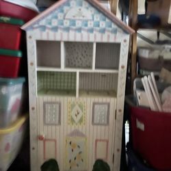 Kids Doll House Storage