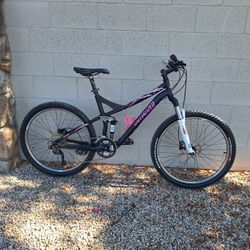 SPECIALIZED MYKA COMP 26 INCH FULL SUSPENSION MOUNTAIN BIKE LIKE NEW ( CHECK MY OTHER BIKES)