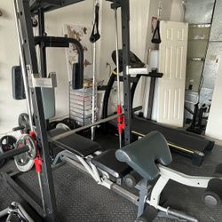Marcy Home Gym Smith Machine Make Offer