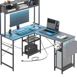 Tbfit Gray Gaming Desk 