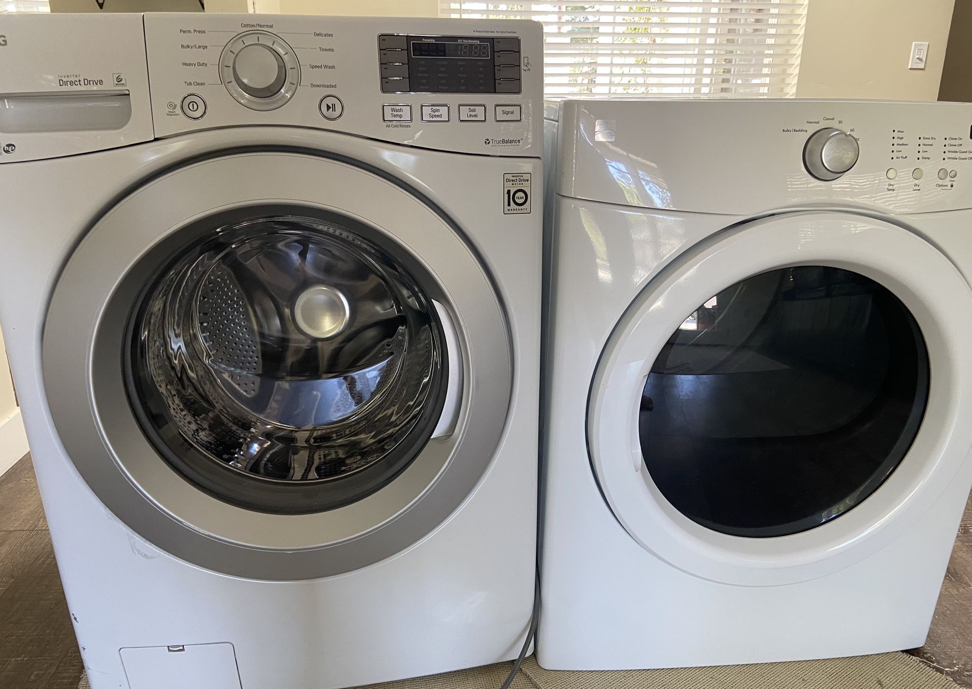 Washer and Dryer