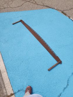 Vintage 2 Man Cross Cut Saw
