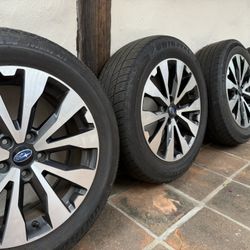 Subaru Outback wheels and tires