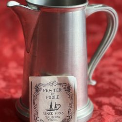 Pewter Water Pitcher