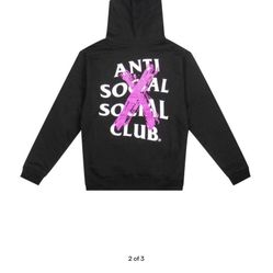 Anti Social Hoodie Brand New Size Large 