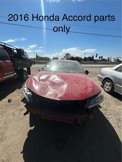 2016 Honda Accord parts only