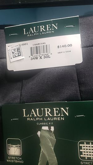 Photo 2 brand new polo Ralph Lauren dress pants size 34×30