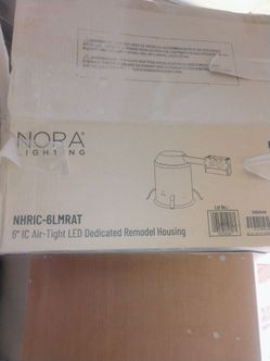 Nora lighting NHRIC-6LMRAT Diamond IC Air tight remodel housing