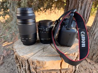 Canon EOS Rebel T7 Two Lens Bundle