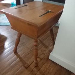Vintage Doughboy End Table