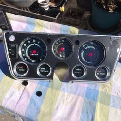 1(contact info removed) Chevrolet C10 Gauge Cluster 