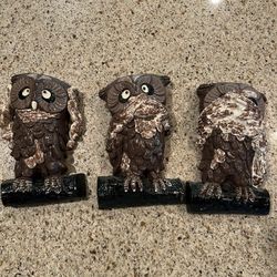 Owl Wall Art 10”x6” 