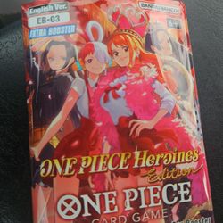 TCG One Piece EB-03: Heroines Edition Extra Booster Pack (Sealed)