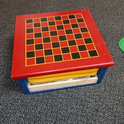 Classic Wooden Game Case