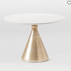 ✨ West Elm Marble Dining Table – Modern & Elegant – Originally $1600!