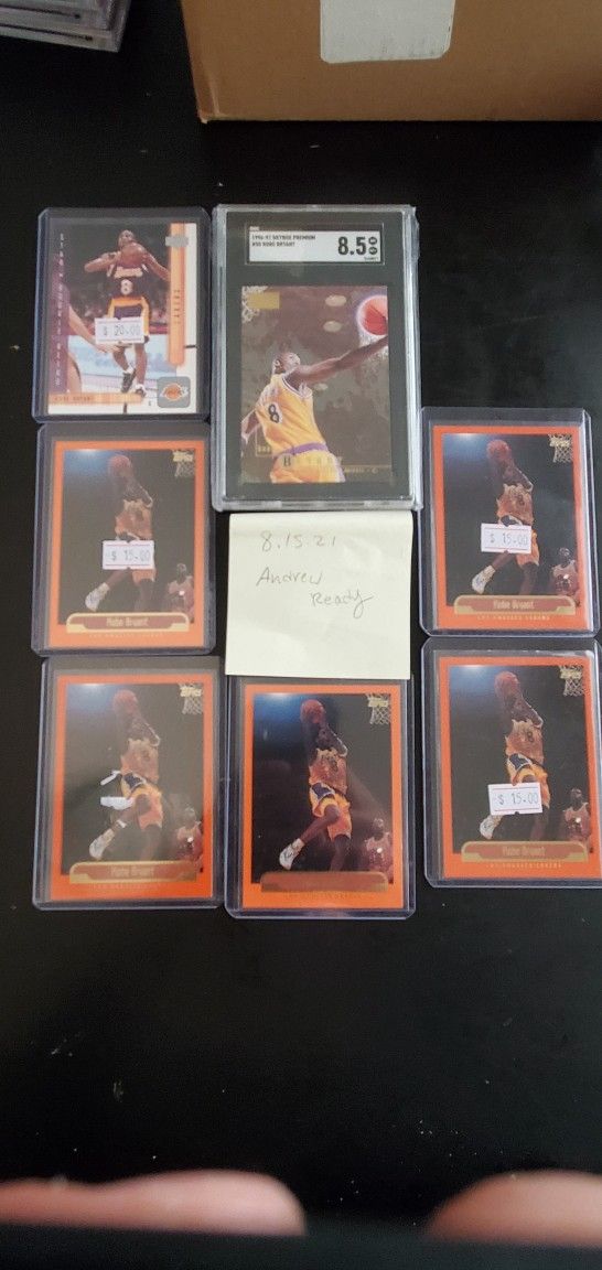 Kobe Bryant Rookie Card/Lot