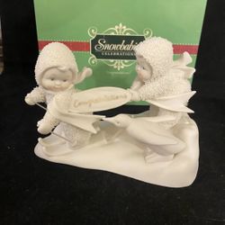 Dept 56 Snowbabies "Congratulations" Figurine
