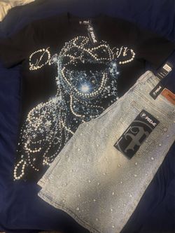 diamond shirt and shorts