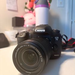 Canon 7D Mark ii Camera Bundle - Lens, Mic, Extras