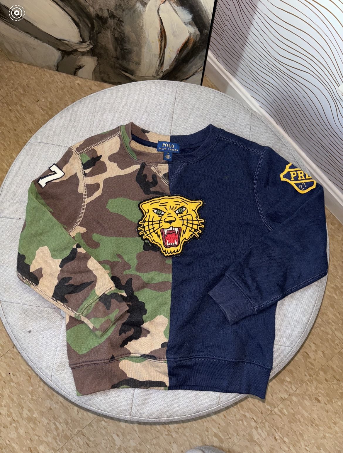 Ralph Lauren toddler Boys Sweatshirt Sz6