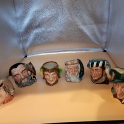 Doulton & Company Limited Toby Mugs - Small 