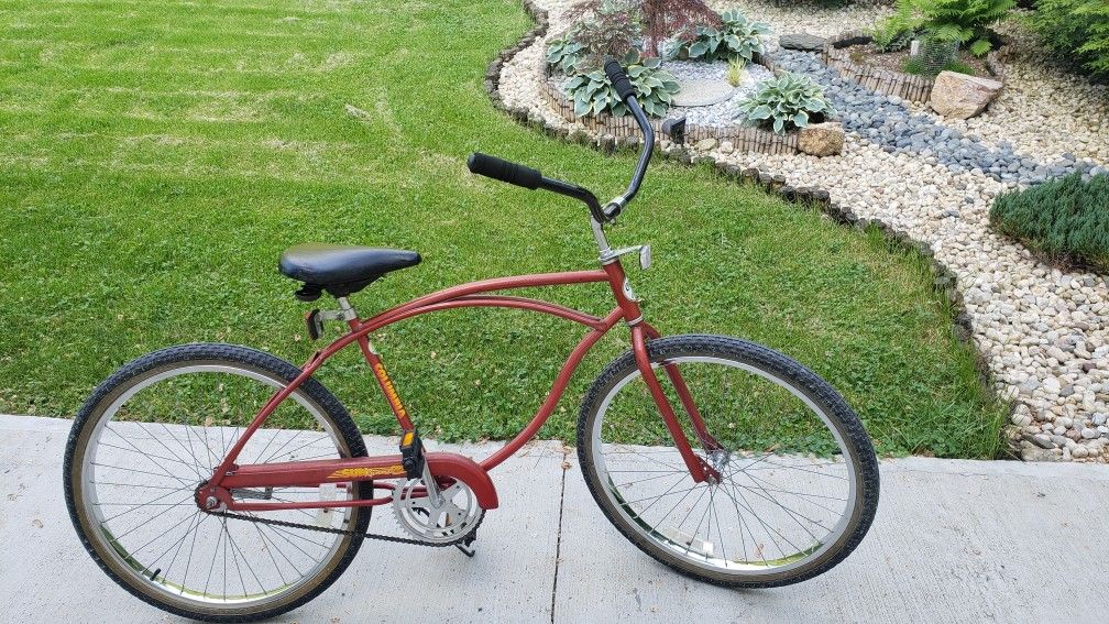 Touring cruiser city 26" tires one speed bike Columbia Clipper