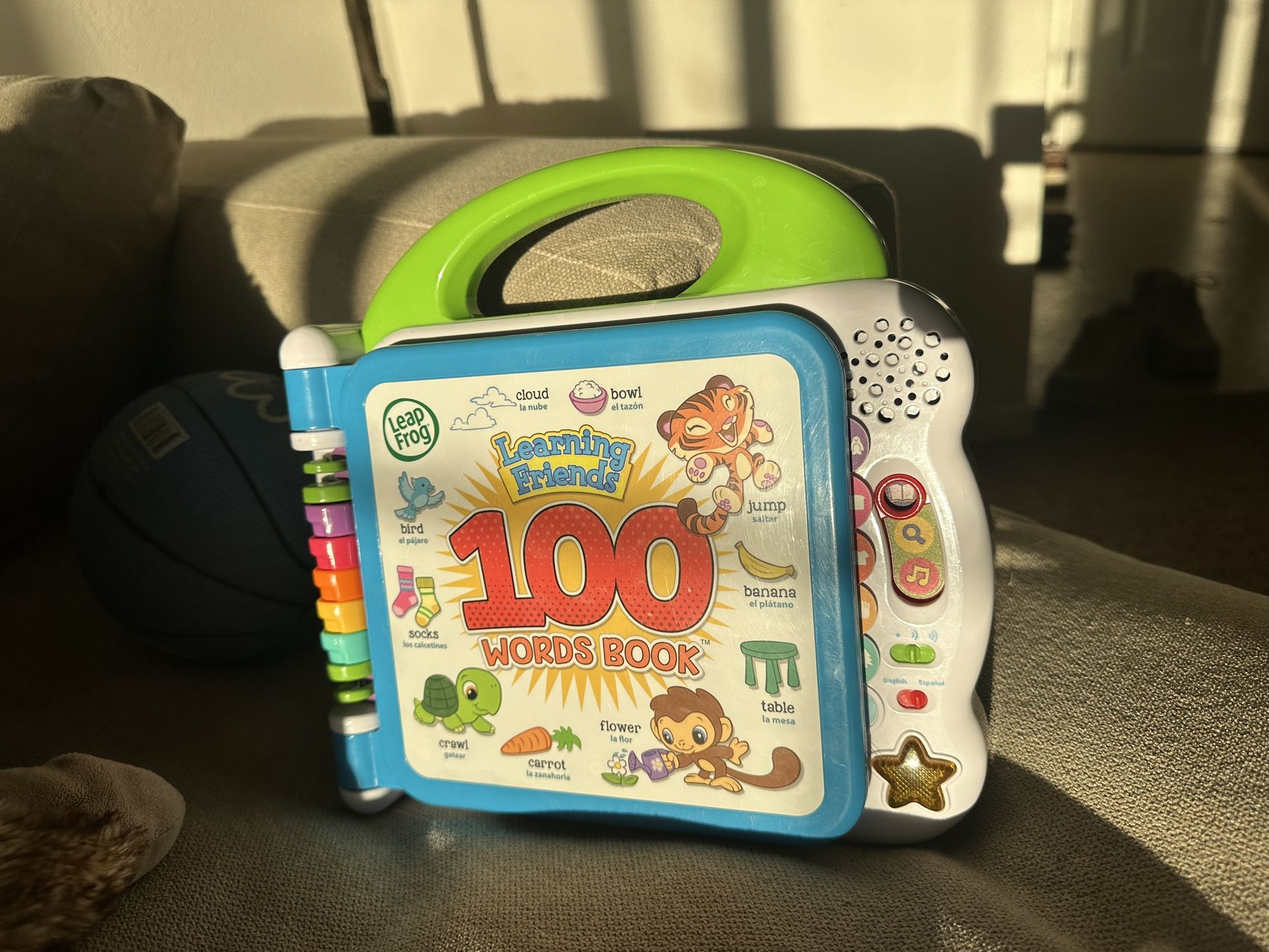 Toddler Bilingual Learning Touch Book