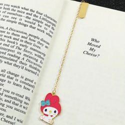 Brand New Adorable Sanrio Melody Metal Bookmark Charm