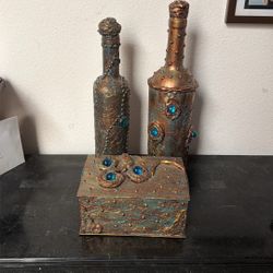 Hand Made Bottles And Box