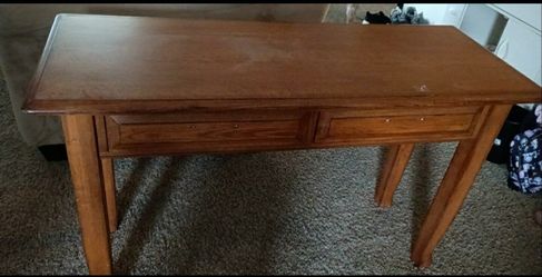 Entry Table With 2 Drawer
