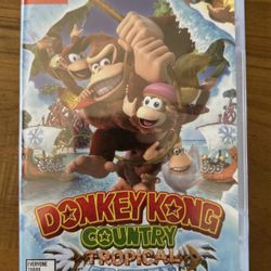 Donkey Kong Country: Tropical Freeze For Nintendo Switch (BRAND NEW)