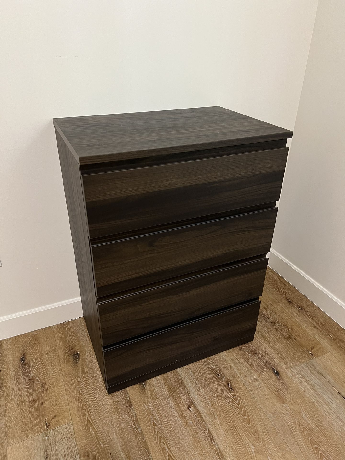 IKEA Storklinta 4-drawer Chest, Dark Brown