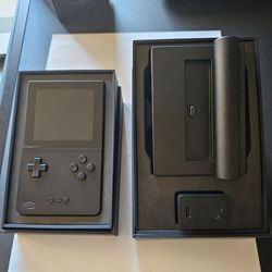 Analogue Pocket Handheld Console Black with Dock
