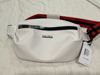 New White Waist purse