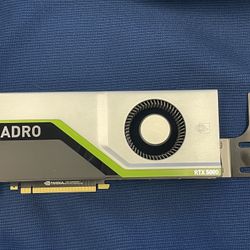 NVIDIA Quadro RTX 5000 16GB GDDR6 PCIe 3.0 x16 Graphic Card GPU